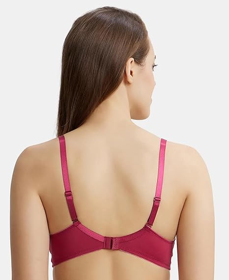 Jockey 1819 Women’s Padded Wirefree T-Shirt Bra – Full Coverage with Magic Under Cup
